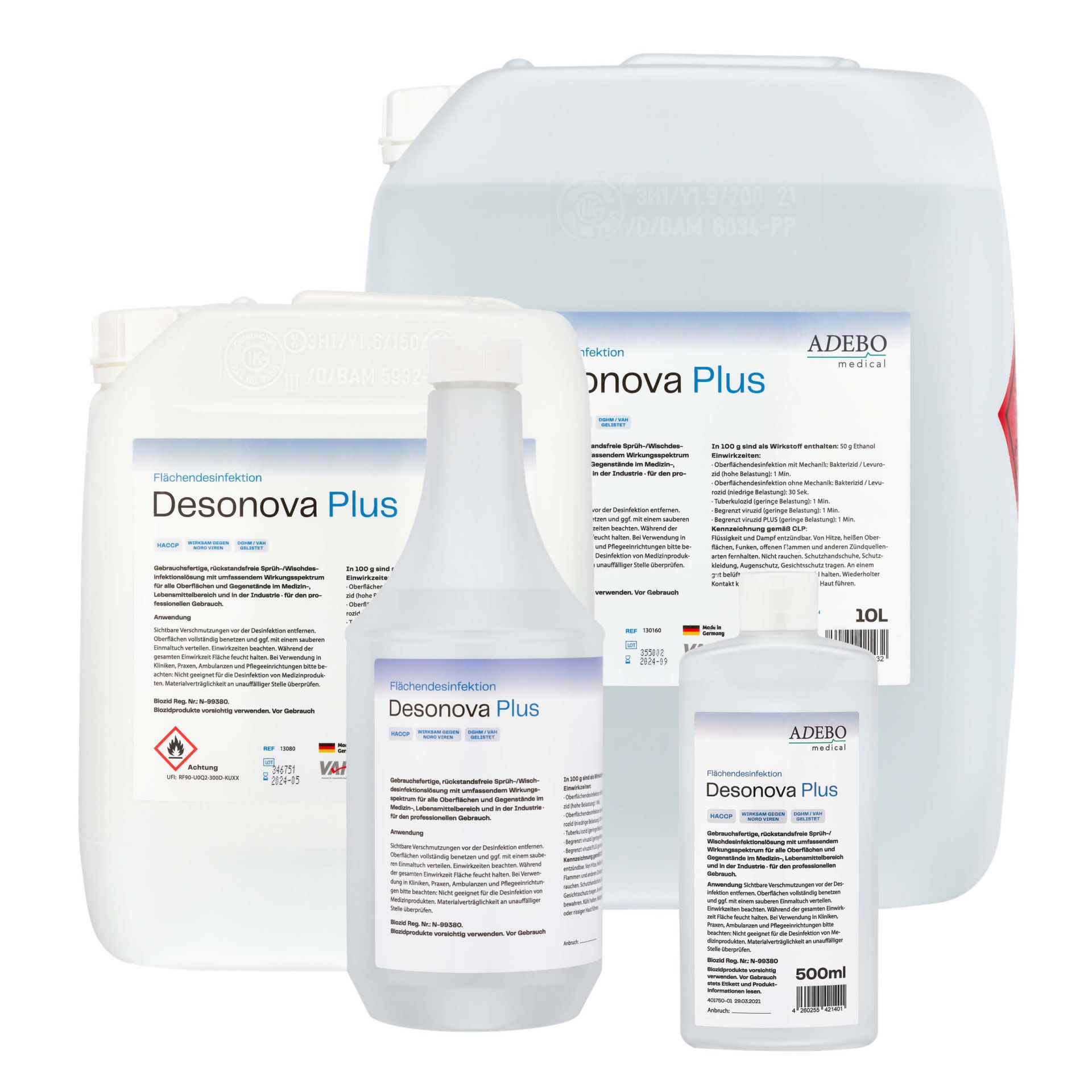 Desonova Plus – Flächendesinfektion