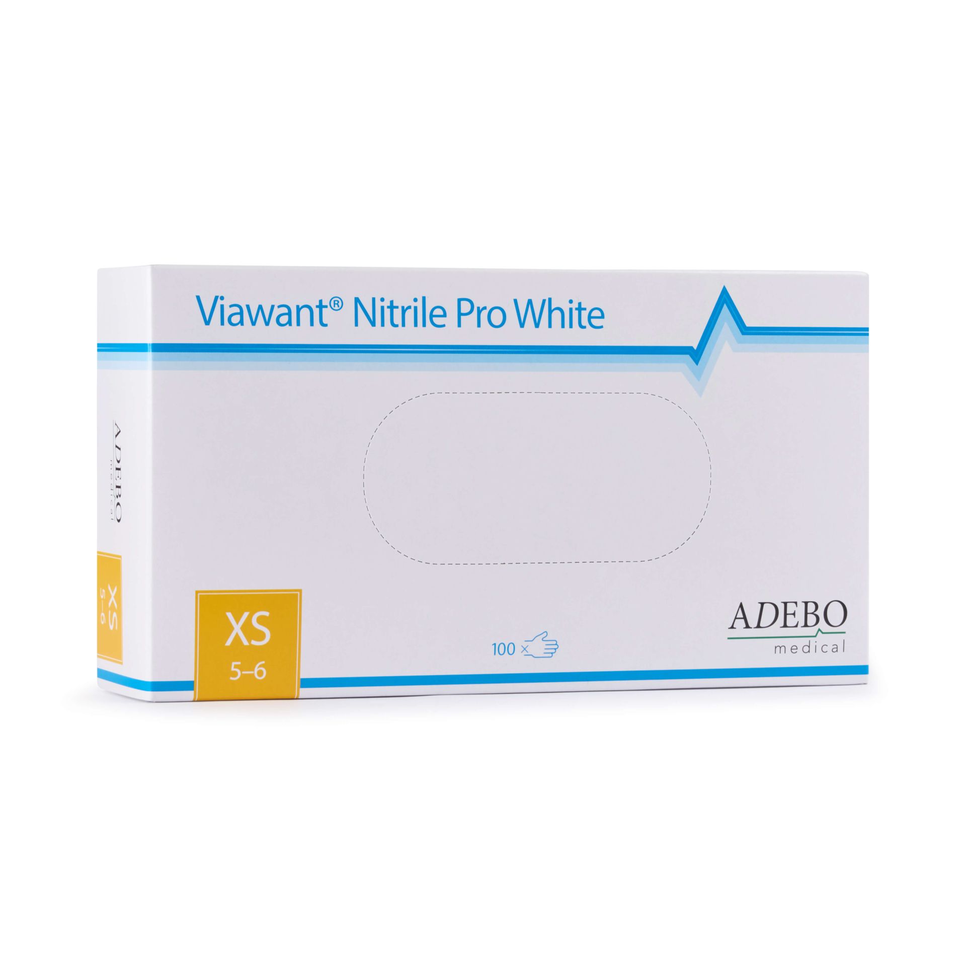 Viawant Nitrile Pro White – Einmalhandschuhe aus Nitril